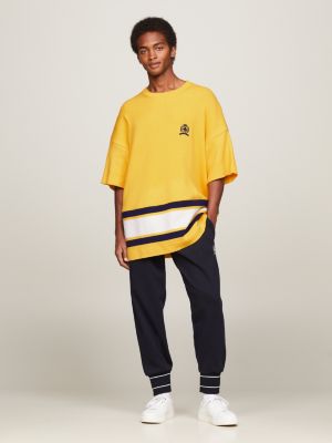 Tommy hilfiger deals yellow t shirt