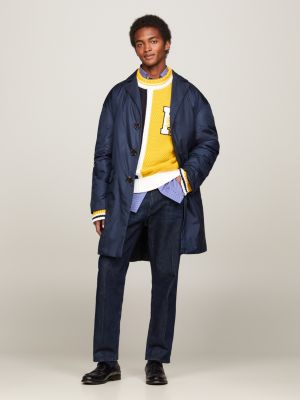 Tommy hilfiger navy sales coat mens