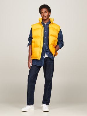 Yellow deals puff vest