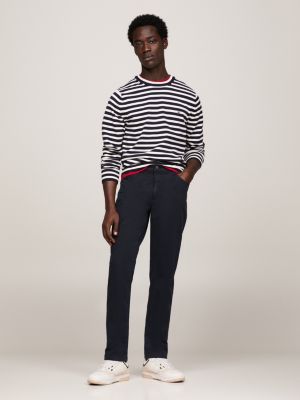 blue denton straight jeans für herren - tommy hilfiger