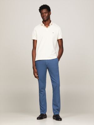 Blue cheap polo chinos