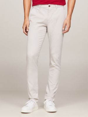 Mens white hot sale skinny chinos