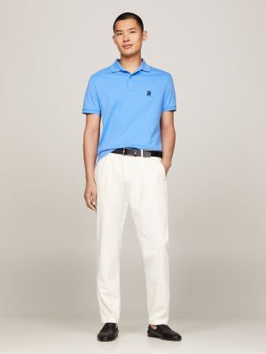 beige harlem skinny tapered fit chinos für herren - tommy hilfiger