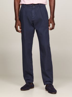 Denton Straight Chinos | Blue | Tommy Hilfiger