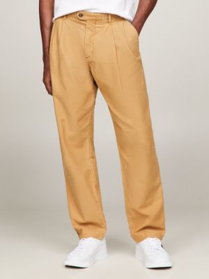 Pantalon chino slack - beige - IKKS - Prix doux Homme/Pantalon