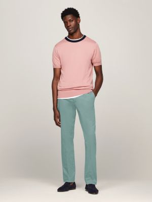 green premium denton straight fit chinos für herren - tommy hilfiger