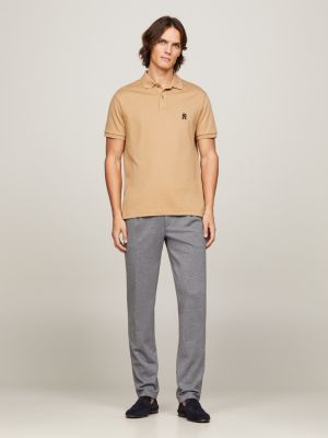 grey denton straight fit hose mit tunnelzug für herren - tommy hilfiger