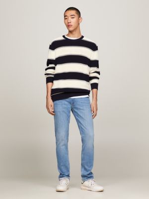 denim denton figurbetonte straight jeans für herren - tommy hilfiger
