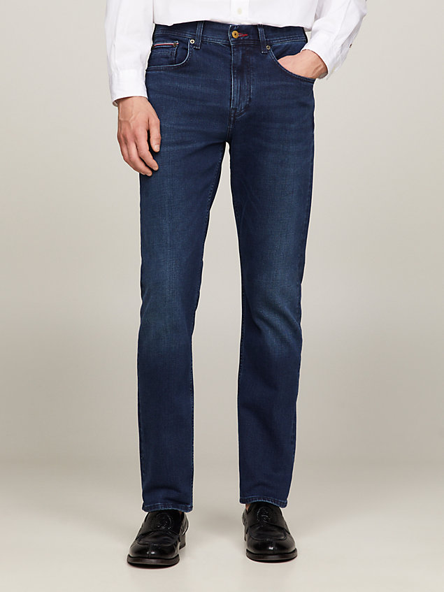 denim jeansy mercer o regularnym kroju dla mężczyźni - tommy hilfiger
