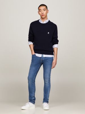 denim th flex bleecker slim jeans für herren - tommy hilfiger