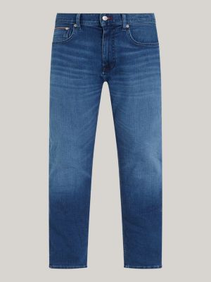 Mens tapered shop distressed jeans