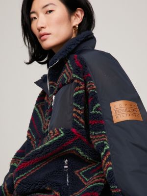 Tommy x Pendleton New York TH Monogram Fleece Anorak