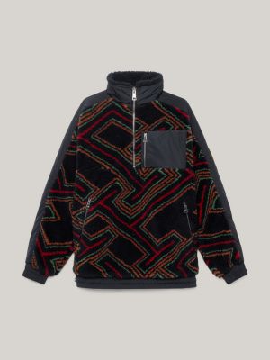 Dynamic Fleece Textured Jacquard Zip Jacket