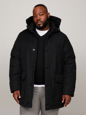 Tommy jeans sales parka black