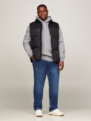 Plus TH Warm Recycled New York Puffer Gilet | BLACK | Tommy Hilfiger