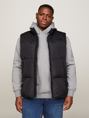 Plus TH Warm Recycled New York Puffer Gilet | Black | Tommy Hilfiger