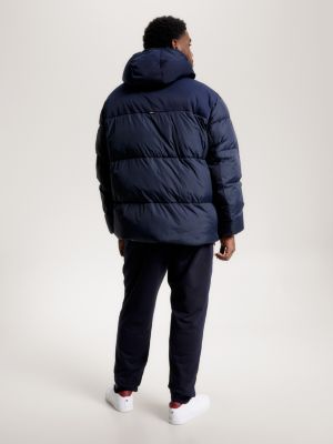 Plus TH Warm Hooded New York Puffer Jacket, Blue