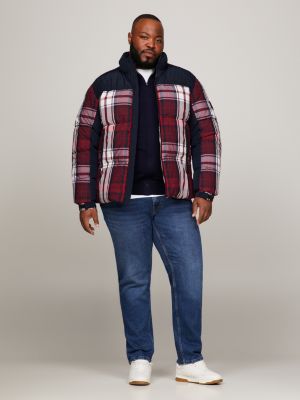 Tommy hilfiger tartan sales jacket