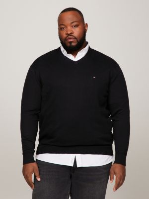 Tommy hot sale black sweater