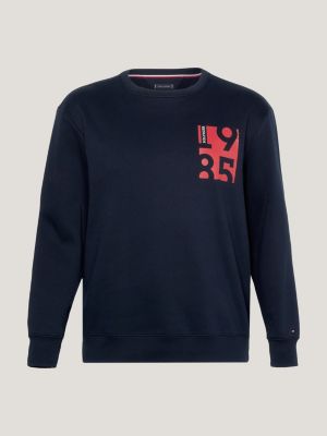 Tommy hilfiger logo print sweatshirt sale