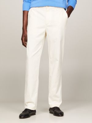 Tommy hilfiger white best sale chinos