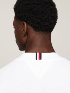 Waffle Knit Long Sleeve T-Shirt — White 4