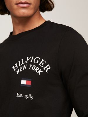 Tommy hilfiger logo shop long sleeve tee