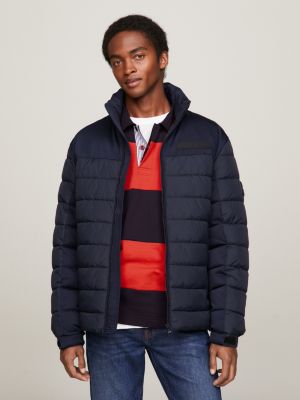 Tommy Hilfiger Men's New York Sketch Monogram Puffer Jacket