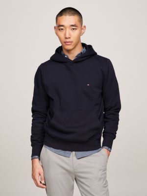 Flag Embroidery Hoody | Blue | Tommy Hilfiger