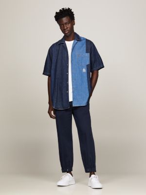 Adaptive Classic Fit Multi Stripe Shirt | Blue | Tommy Hilfiger