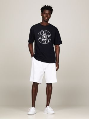 blue archive t-shirt mit logo für herren - tommy hilfiger