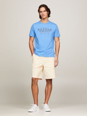 T-Shirt mit Rundhalsausschnitt und NYC-Logo | Blau | Tommy Hilfiger