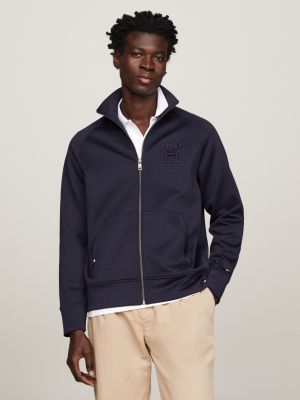 Tommy Hilfiger Authentic Full Zip Lounge Hoodie With Side Logo