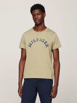 T shirt logo deals tommy hilfiger