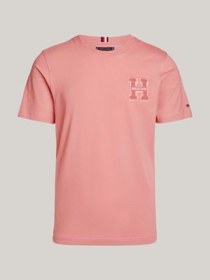 Roze tommy hilfiger shirt sale