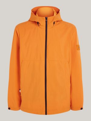 Water Resistant Packable Hooded Portland Jacket | Orange | Tommy Hilfiger