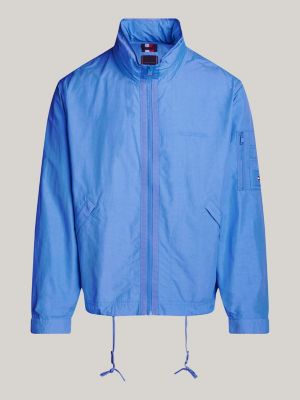 Light blue tommy hilfiger jacket best sale