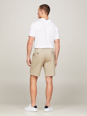 Harlem Straight Chino Shorts, Beige