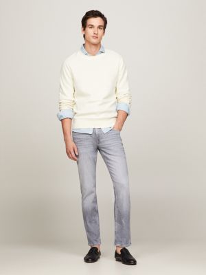 denim denton figurbetonte straight jeans für herren - tommy hilfiger