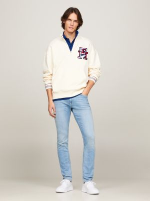 denim bleecker slim jeans mit fade-effekt für herren - tommy hilfiger