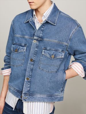 Trucker jacket cheap tommy hilfiger