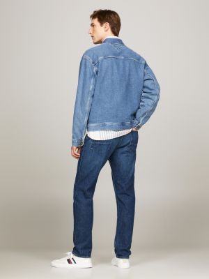 Tommy hilfiger best sale jean jacket mens