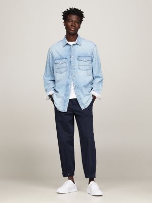 Denim shirt men 2016 hotsell