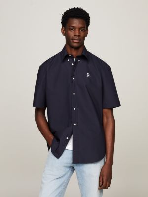 Tommy hilfiger short sleeve shop button down shirt