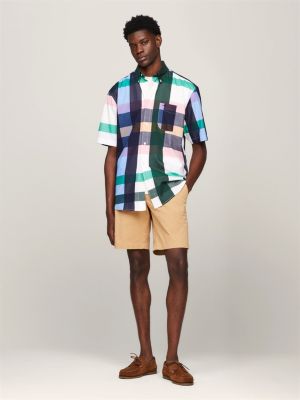 Tommy hilfiger men's short sleeve shirts sales