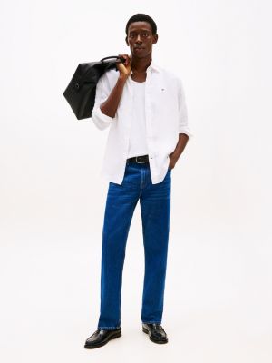 Linen Shirt _ 141633 _ Off White from REFINERY – Refinery