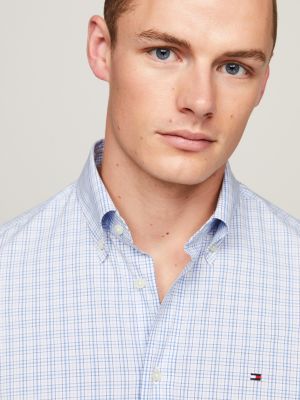 Check Regular Fit Shirt Blue Tommy Hilfiger