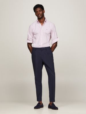 Chemise homme tommy hilfiger rose sale