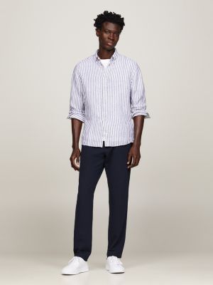 Tommy Hilfiger Sunny Doby White Line Shirt, Model Name/Number: 1