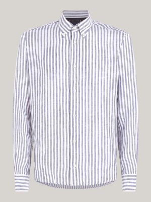 Tommy hilfiger linnen overhemd hotsell